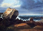 Thomas Doughty Scituate Beach, Massachusetts Germany oil painting artist